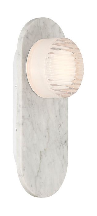 Eurofase 50273-010 Sternn 15" Marble White LED Outdoor Wall Light