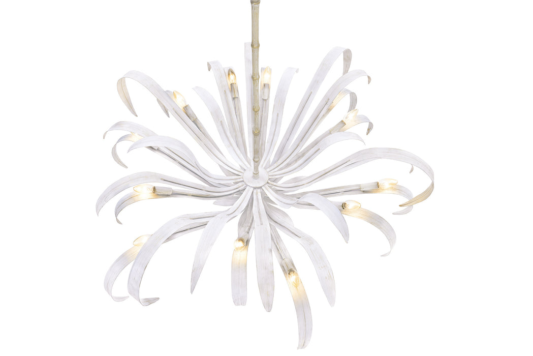 Eurofase 46433-022 Kagra 56" Distressed White Chandelier