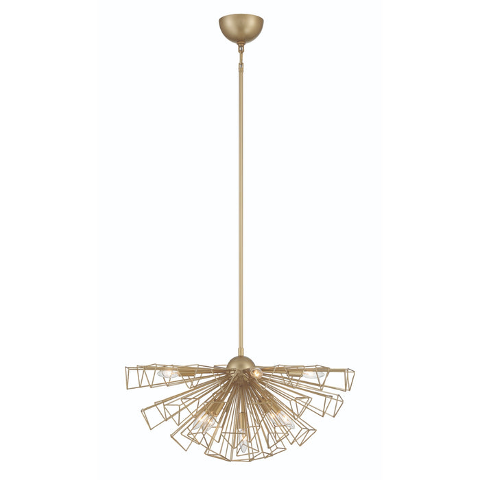 Eurofase 46762-023 Dendelio 30" Matte Gold Chandelier
