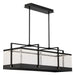 Eurofase 44255-015 Tye 41" Matte Black LED Chandelier