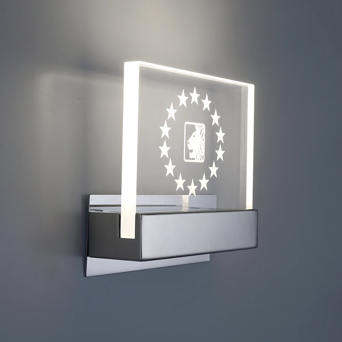 Eurofase 30168-015 Para 7" Chrome LED Wall Sconce