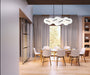 Eurofase 47210-011 Nuvola 56" Gold LED Chandelier