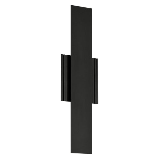 Exterior Wall Sconce Thesis 207712A Jacks 22 inch Textured Black 5CCT LED Exterior Wall Sconce THESIS