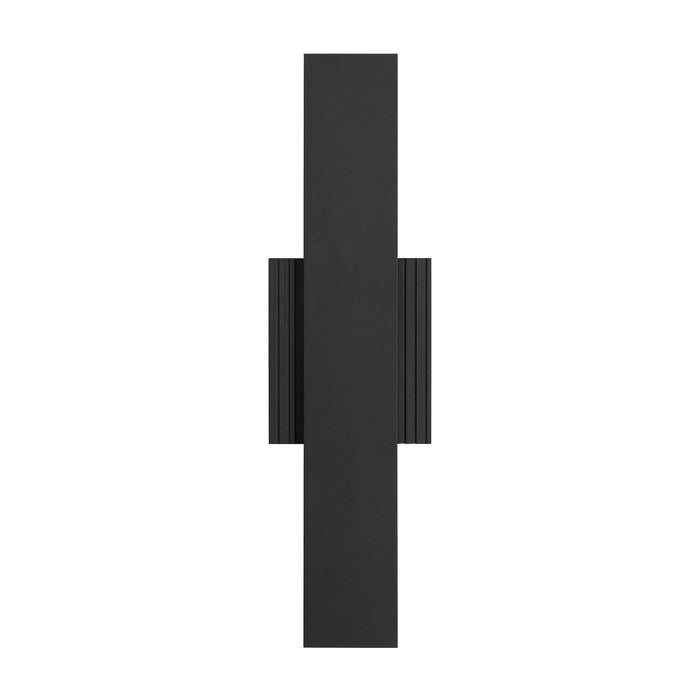 Exterior Wall Sconce Thesis 207712A Jacks 22 inch Textured Black 5CCT LED Exterior Wall Sconce THESIS