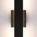 Exterior Wall Sconce Thesis 207712A Jacks 22 inch Textured Black 5CCT LED Exterior Wall Sconce THESIS