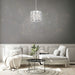 Eurofase 44284-015 Perrene 14" Chrome Chandelier