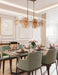 Eurofase 44570-019 Sue-Anne 57" Matte Gold Chandelier