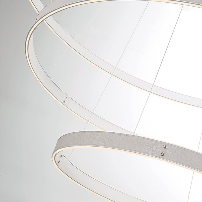Eurofase 43900-039 Verdura 60" Matte Grey LED Chandelier