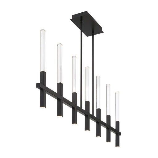 Eurofase 46476-012 Benicio 46" Matte Black LED Chandelier
