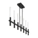 Eurofase 46476-012 Benicio 46" Matte Black LED Chandelier