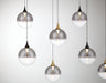 Eurofase 48940-023 Iissa 72" Gold-Black Mix LED Chandelier