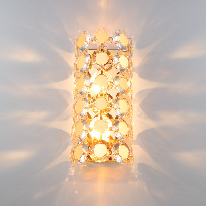 Eurofase 44283-023 Perrene 19" Gold Wall Sconce