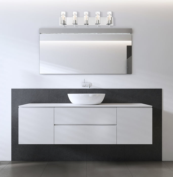 Eurofase 34136-010 Pista 34" Chrome Vanity Light