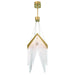 Eurofase 47187-016 Vivien 32" Matte Gold LED Chandelier
