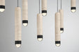 Eurofase 50129-010 Cambre 50" Matte Black LED Chandelier