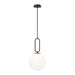 Eurofase 37233-013 Prospect 12" Matte Black Pendant Light