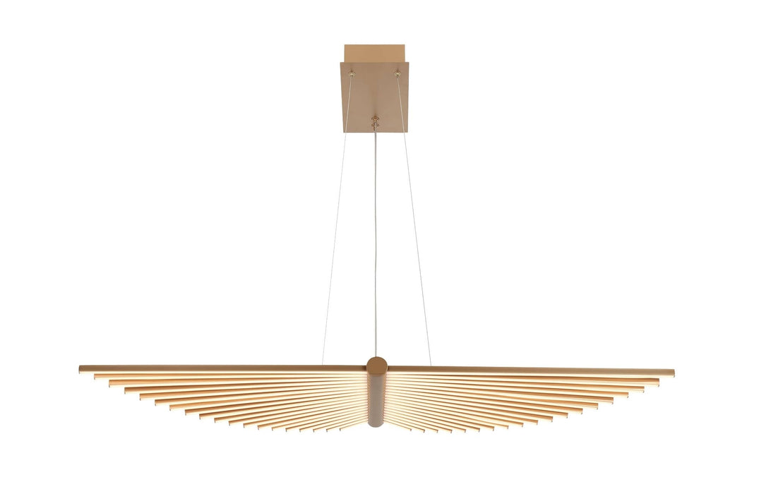Eurofase 46841-025 Seraph 39" Matte Gold LED Chandelier
