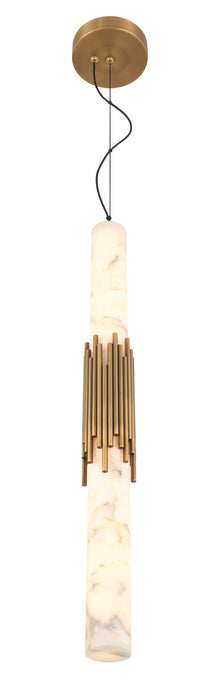 Eurofase 50354-023 Venna 29" Antique Brass LED Pendant Light