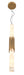 Eurofase 50354-023 Venna 29" Antique Brass LED Pendant Light