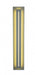 Outdoor Wall Light Avenue Lighting AV3228-SLV Avenue Outdoor 28"H Raised Panel LED Wall Sconce in Silver Avenue Lighting