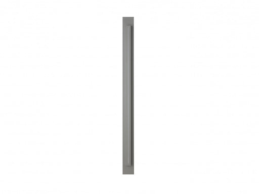 Outdoor Wall Light Avenue Lighting AV3268-SLV Avenue Outdoor 68"H Raised Panel LED Wall Sconce in Silver Avenue Lighting