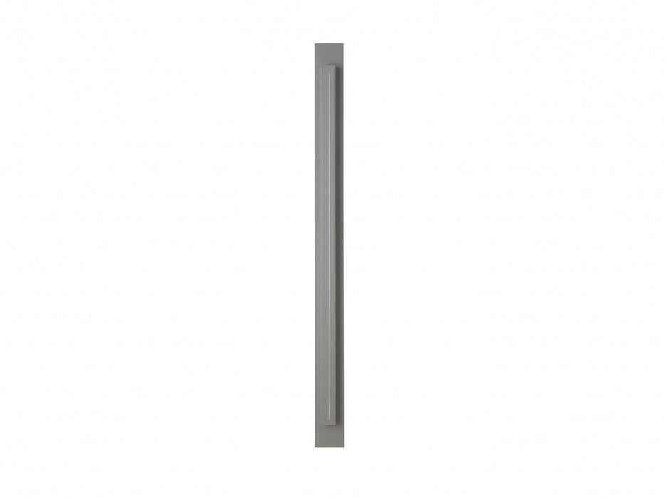Outdoor Wall Light Avenue Lighting AV3268-SLV Avenue Outdoor 68"H Raised Panel LED Wall Sconce in Silver Avenue Lighting