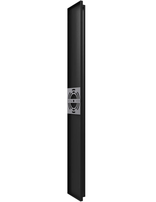Outdoor Wall Light Avenue Lighting AV4924-BK-5CCT Avenue Outdoor 24"H 5-CCT LED Wall Sconce in Black Avenue Lighting