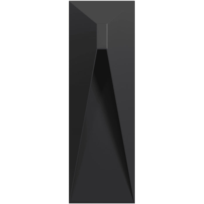 Outdoor Wall Light Avenue Lighting AV5014-BK-5CCT Avenue Outdoor 14"H 5-CCT Rectangular LED Wall Sconce in Black Avenue Lighting