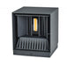 Outdoor Wall Light Avenue Lighting AV9887-BLK Avenue Outdoor 5"W Cube Up/Down 3000K LED Wall Sconce in Black Avenue Lighting
