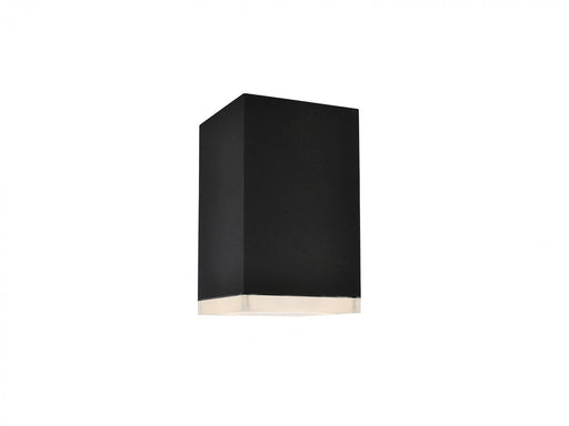 Outdoor Ceiling Light Avenue Lighting AV9888-BLK Avenue Outdoor 8"H 3000K LED Flushmount in Black Avenue Lighting