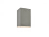 Outdoor Ceiling Light Avenue Lighting AV9888-SLV Avenue Outdoor 8"H 3000K LED Flushmount in Silver Avenue Lighting