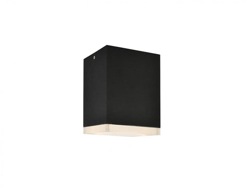 Outdoor Ceiling Light Avenue Lighting AV9889-BLK Avenue Outdoor 7"H 3000K LED Flushmount in Black Avenue Lighting