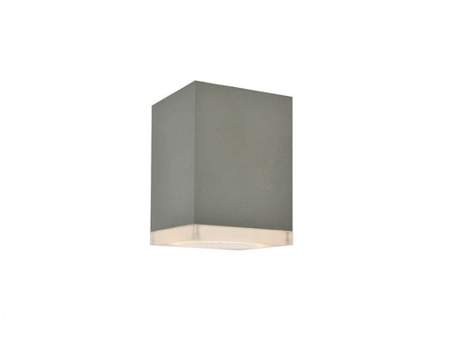 Outdoor Ceiling Light Avenue Lighting AV9889-SLV Avenue Outdoor 7"H 3000K LED Flushmount in Silver Avenue Lighting
