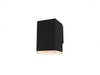 Outdoor Wall Light Avenue Lighting AV9890-BLK Avenue Outdoor 8"H 3000K LED Wall Sconce in Black Avenue Lighting