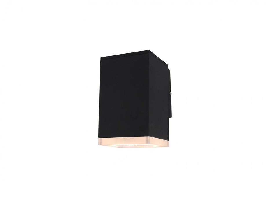 Outdoor Wall Light Avenue Lighting AV9890-BLK Avenue Outdoor 8"H 3000K LED Wall Sconce in Black Avenue Lighting