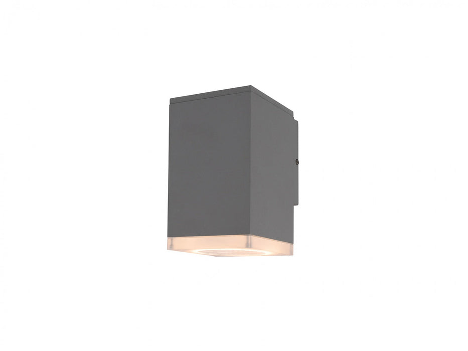 Outdoor Wall Light Avenue Lighting AV9890-SLV Avenue Outdoor 8"H 3000K LED Wall Sconce in Silver Avenue Lighting