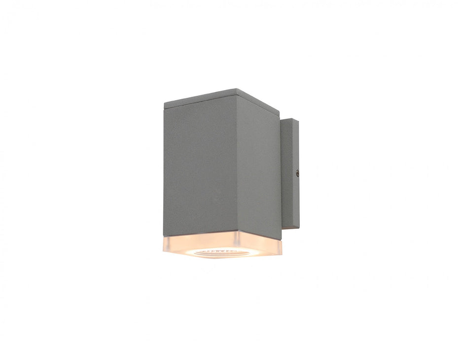 Outdoor Wall Light Avenue Lighting AV9891-SLV Avenue Outdoor 6"H 3000K LED Wall Sconce in Silver Avenue Lighting