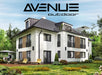 Outdoor Wall Light Avenue Lighting AV9892-BLK Avenue Outdoor 20"H 3000K LED Wall Sconce in Black Avenue Lighting