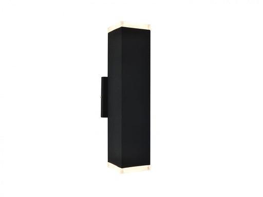 Outdoor Wall Light Avenue Lighting AV9893-BLK Avenue Outdoor 12"H Up/Down 3000K LED Wall Sconce in Black Avenue Lighting