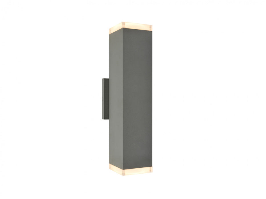 Outdoor Wall Light Avenue Lighting AV9893-SLV Avenue Outdoor 12"H Up/Down 3000K LED Wall Sconce in Silver Avenue Lighting