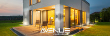 Outdoor Wall Light Avenue Lighting AV9894-SLV Avenue Outdoor 10"H Up/Down 3000K LED Wall Sconce in Silver Avenue Lighting