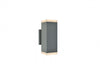 Outdoor Wall Light Avenue Lighting AV9894-SLV Avenue Outdoor 10"H Up/Down 3000K LED Wall Sconce in Silver Avenue Lighting
