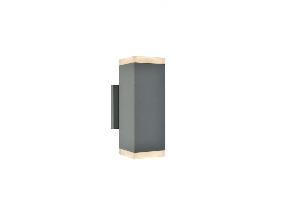 Outdoor Wall Light Avenue Lighting AV9894-SLV Avenue Outdoor 10"H Up/Down 3000K LED Wall Sconce in Silver Avenue Lighting