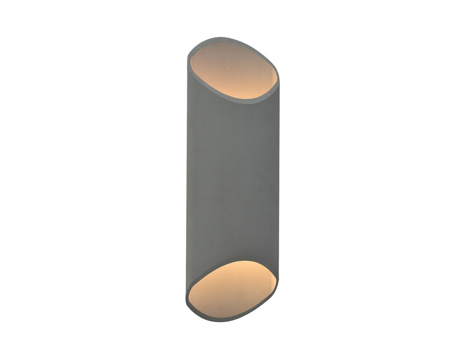 Outdoor Wall Light Avenue Lighting AV9895-SLV Avenue Outdoor 20"H Up/Down 3000K LED Wall Sconce in Silver Avenue Lighting