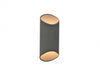 Outdoor Wall Light Avenue Lighting AV9896-SLV Avenue Outdoor 16"H Up/Down 3000K LED Wall Sconce in Silver Avenue Lighting