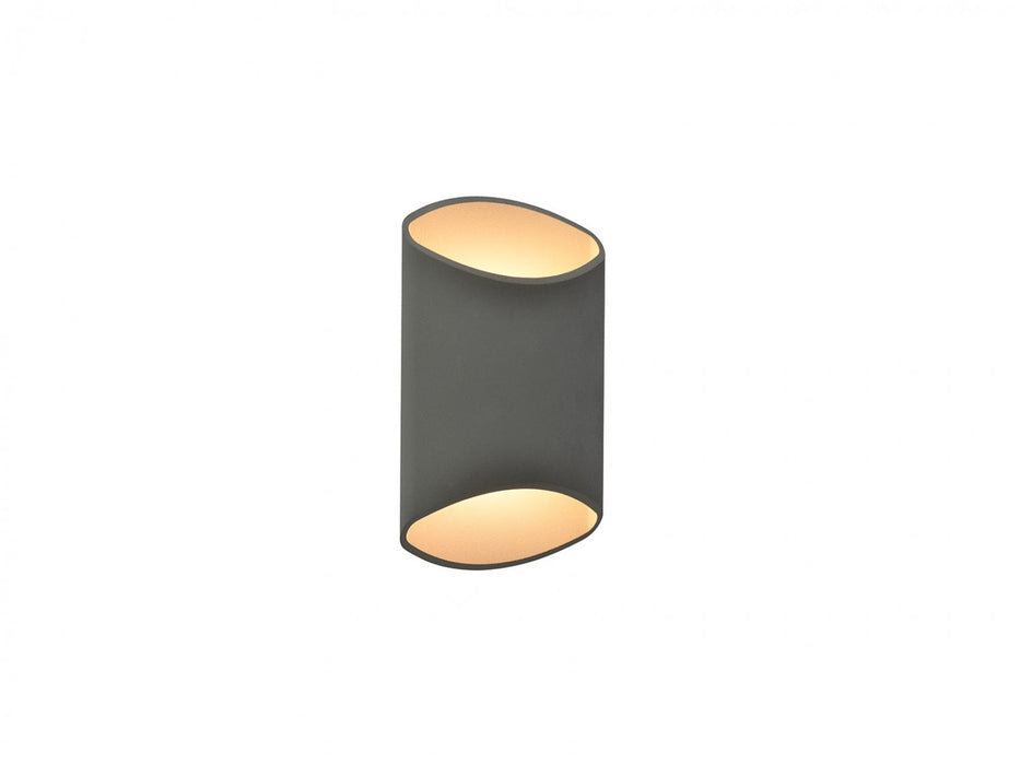 Outdoor Wall Light Avenue Lighting AV9897-SLV Avenue Outdoor 12"H Up/Down 3000K LED Wall Sconce in Silver Avenue Lighting