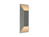 Outdoor Wall Light Avenue Lighting AV9898-SLV Avenue Outdoor 20"H Rectangular 3000K LED Wall Sconce in Silver Avenue Lighting