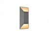 Outdoor Wall Light Avenue Lighting AV9899-SLV Avenue Outdoor 16"H Rectangular 3000K LED Wall Sconce in Silver Avenue Lighting