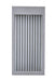 Outdoor Wall Light Avenue Lighting AV9901-SLV Avenue Outdoor 12"H 3000K LED Wall Sconce in Silver/Ribbed Glass Avenue Lighting