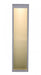 Outdoor Wall Light Avenue Lighting AV9903-SLV Avenue Outdoor 24"H 3000K LED Wall Sconce in Silver/Ribbed Glass Avenue Lighting